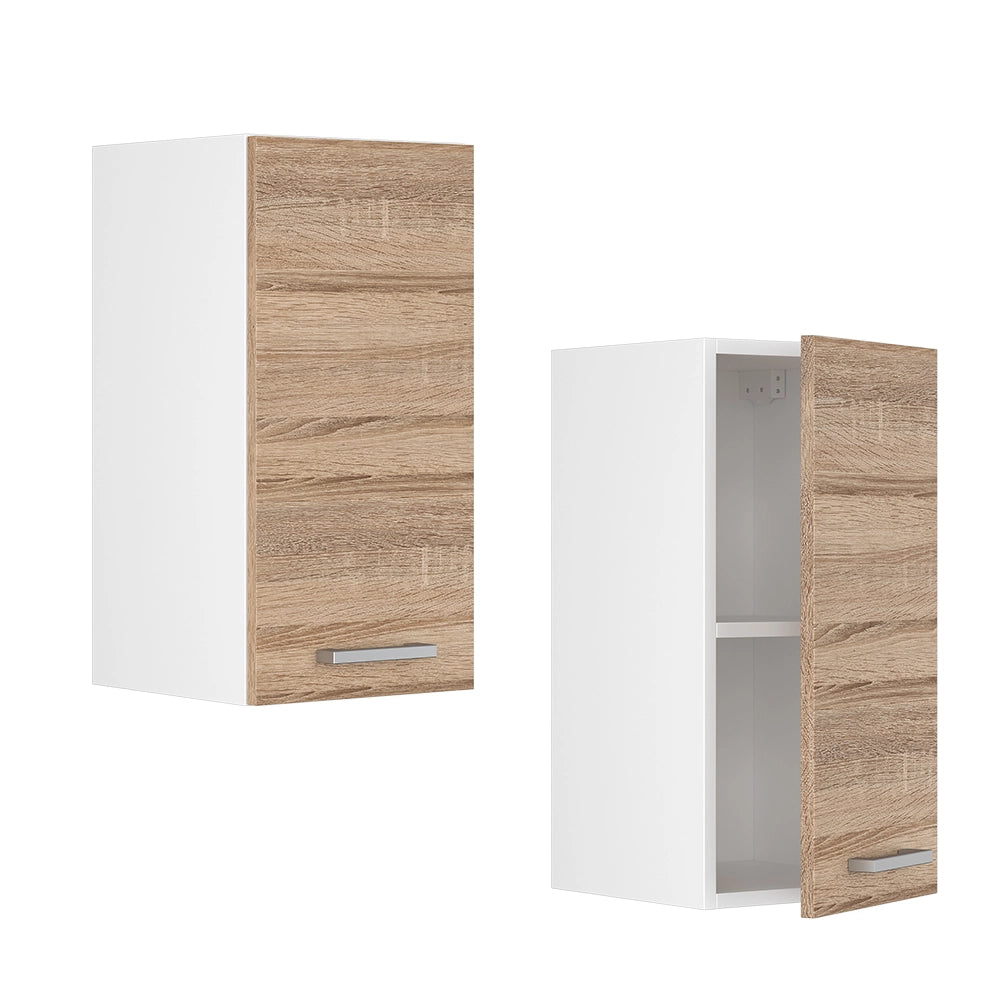 Pensile da cucina R-Line Sonoma/Bianco 30 cm Vicco