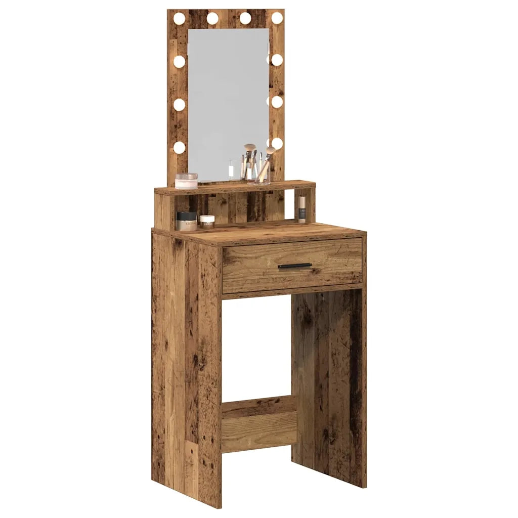 Tavolo da Trucco Marrone 50 x 41 x 140 cm Legno ingegnerizzato 865161