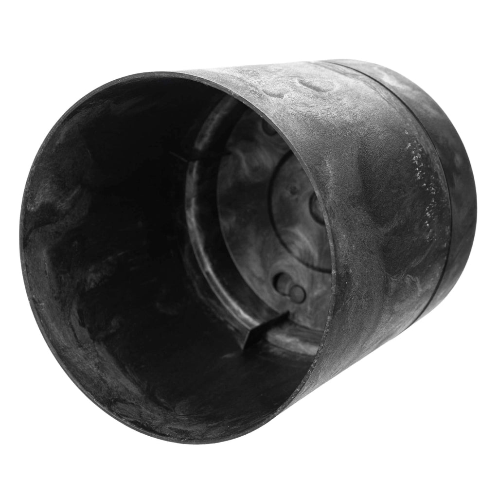 Vaso da fiori KADAX con supporto, rotondo, in plastica, 27,5 cm