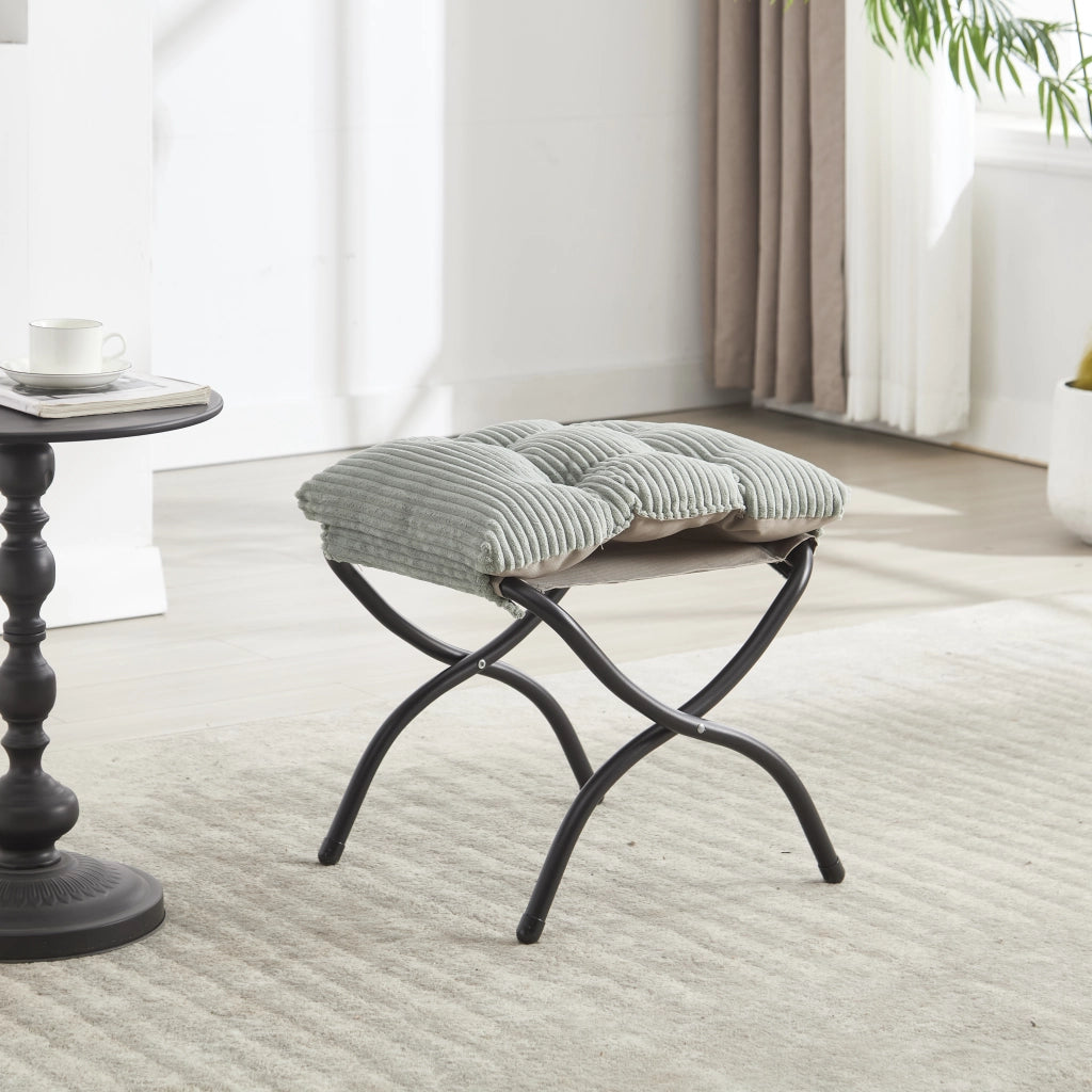 Poltrona Relax con Poggiapiedi e Braccioli ¨C Xylo ¨C Verde Chiaro