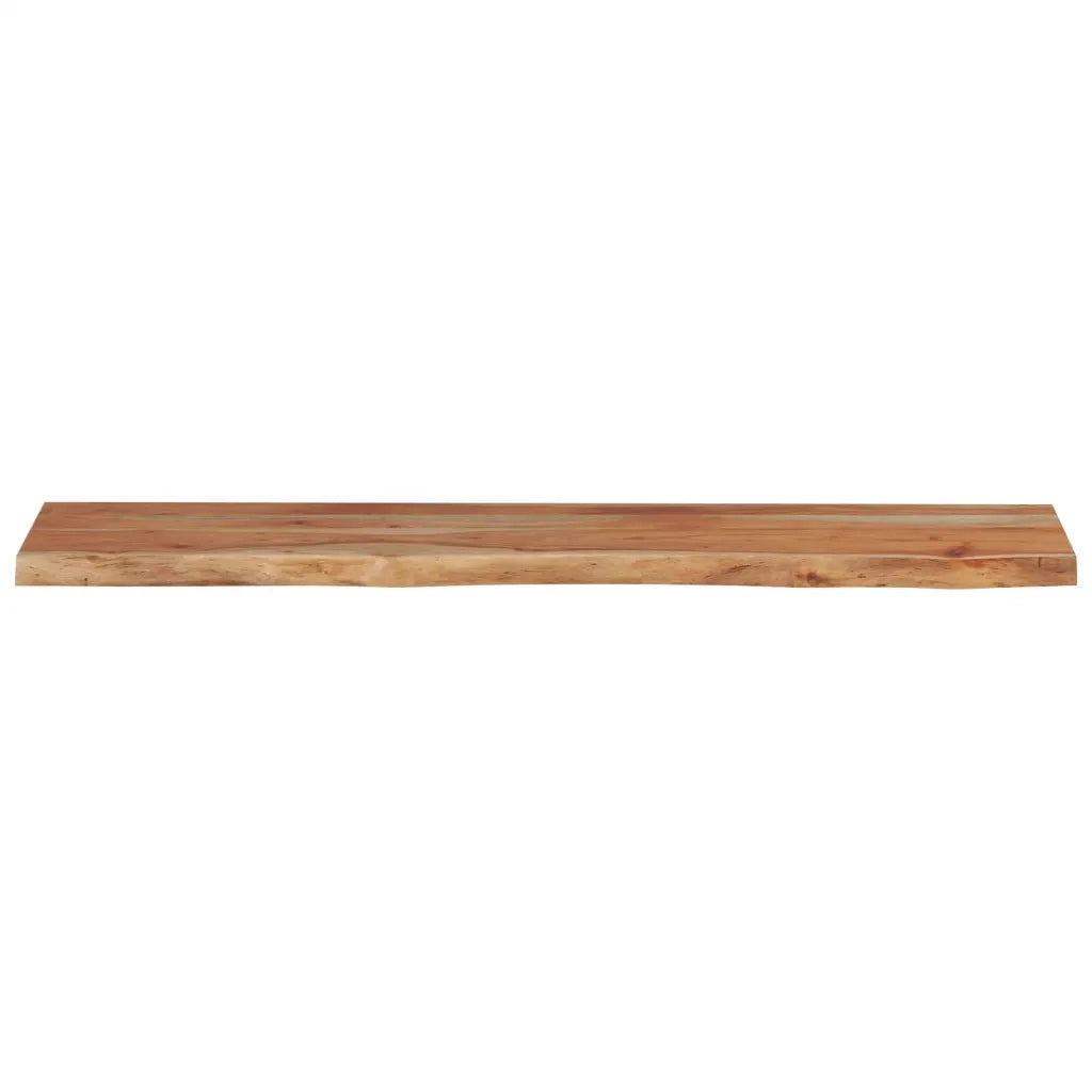 Dessus de table 140x30x2,5 cm rectangulaire bois massif acacia
