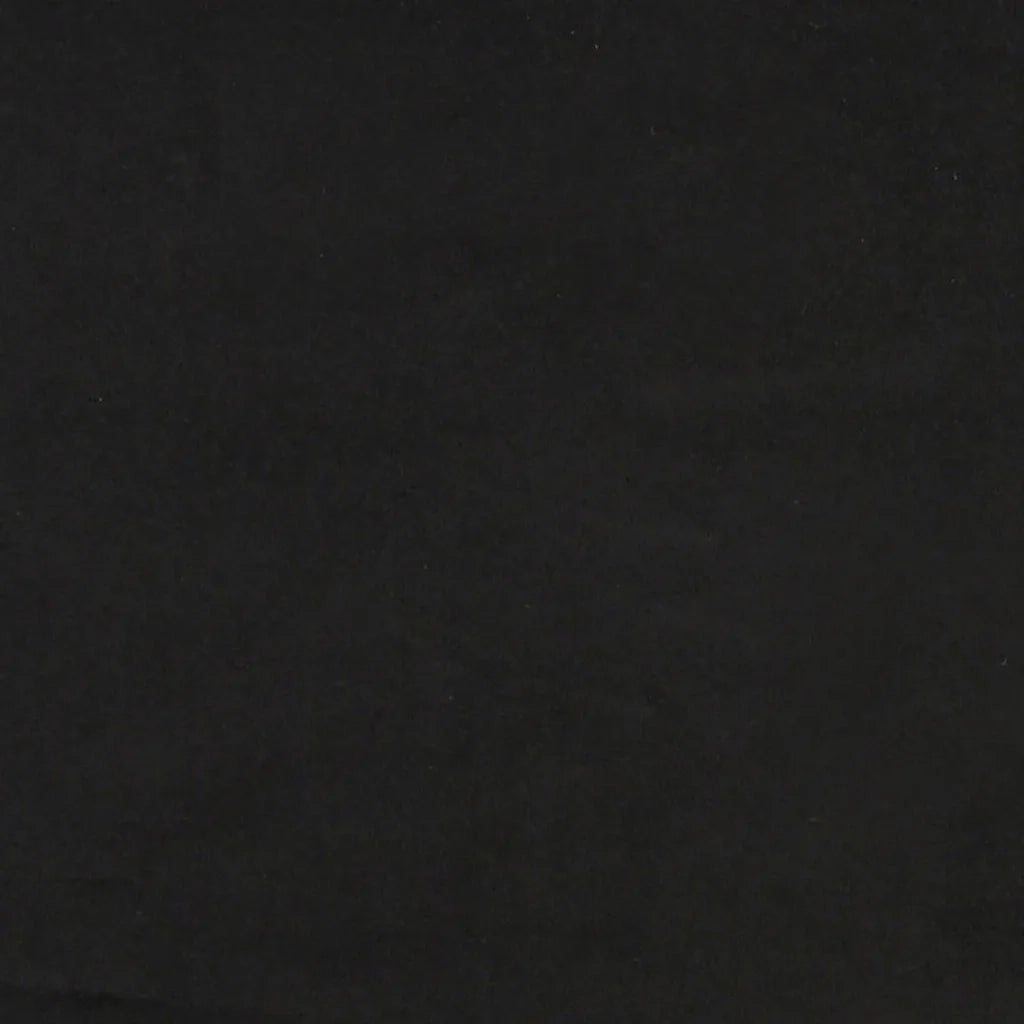 Set di Divani 3 pz con Cuscini e Rinforzi Nero in Velluto 3278456