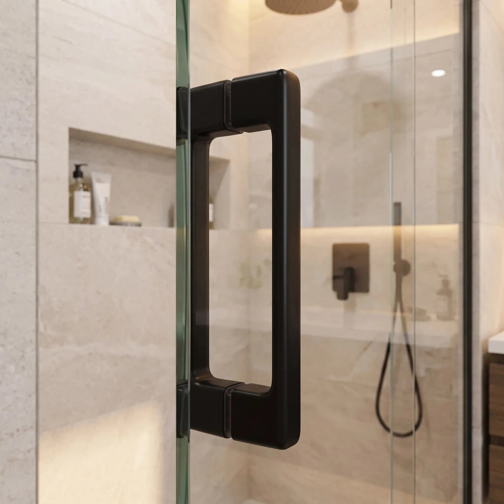 Maniglia Per Porta Doccia Rea 02 Black