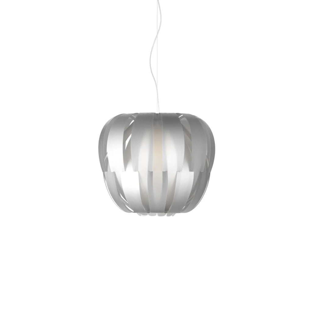 Sospensione Da Esterno Moderna Queen Polilux ® Argento 1 Luce E27