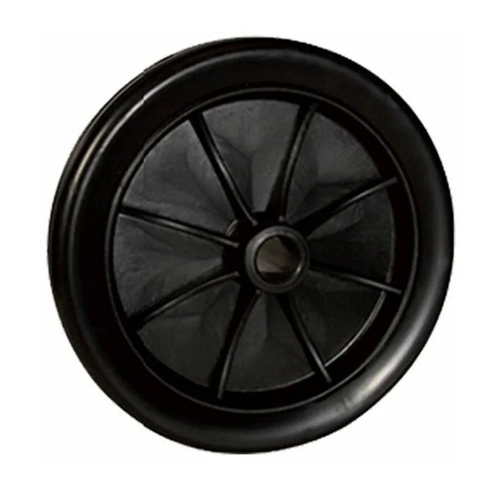 RUOTINO TERMOGOMMA FORO LISCIO MM.60