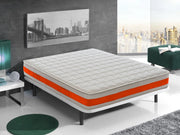 Materasso Singolo 90x190 in Memory Foam  Alto 22 cm  11 Zone Differenziate
