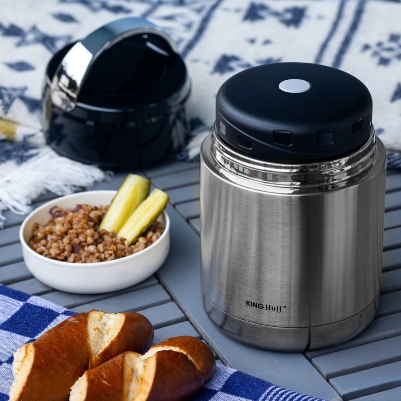 Thermos in acciaio inossidabile Kinghoff KH-4374 per alimenti e bevande