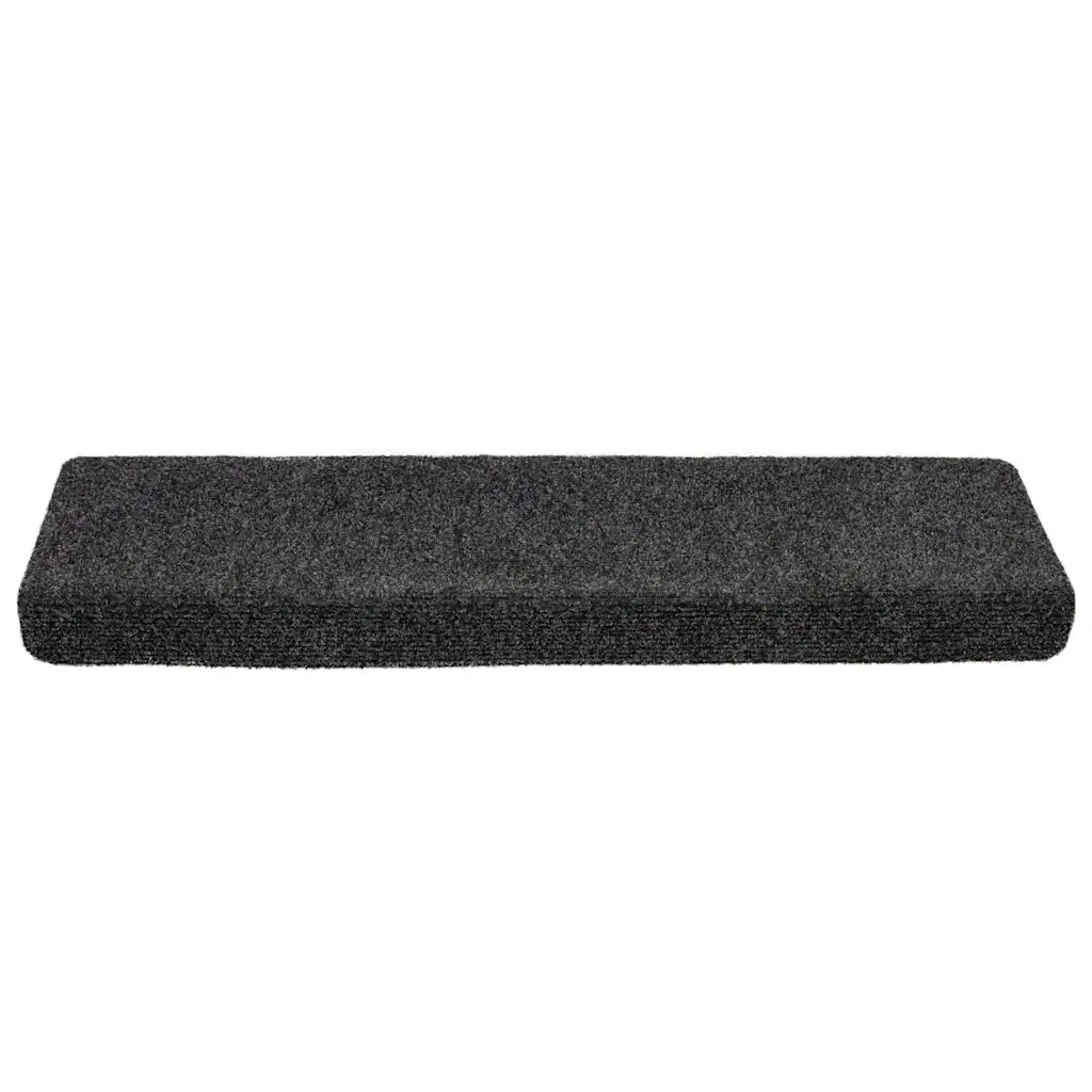 Tappetini per scale autoadesivi 20 pz 65x21x4 cm Grigio Scuro 3365716