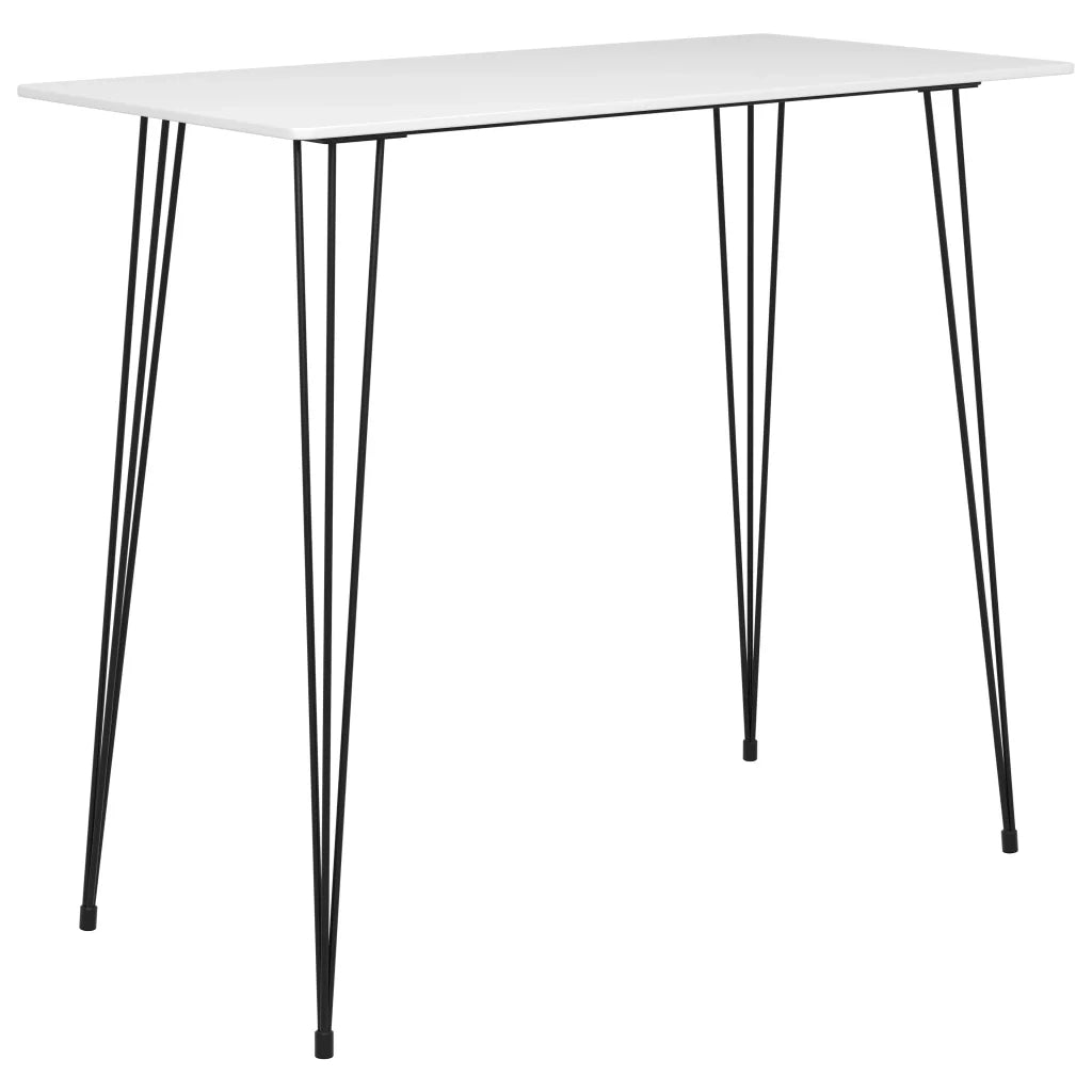 Set da Bar 5 pz Bianco e Nero 3057406