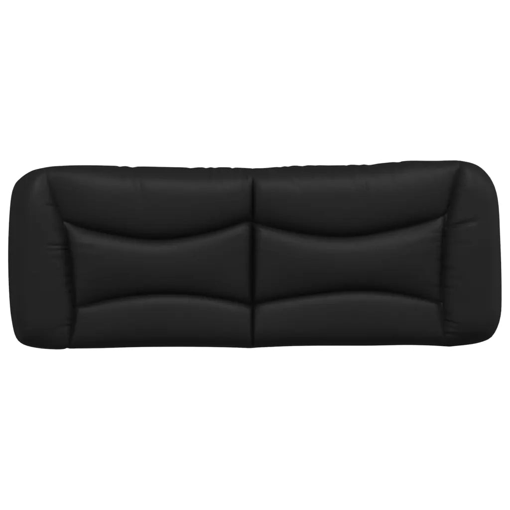 Cuscino Testiera Hvar Nero 140 cm in Similpelle 374583
