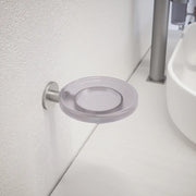 Porta sapone a muro nickel spazzolato | Satin