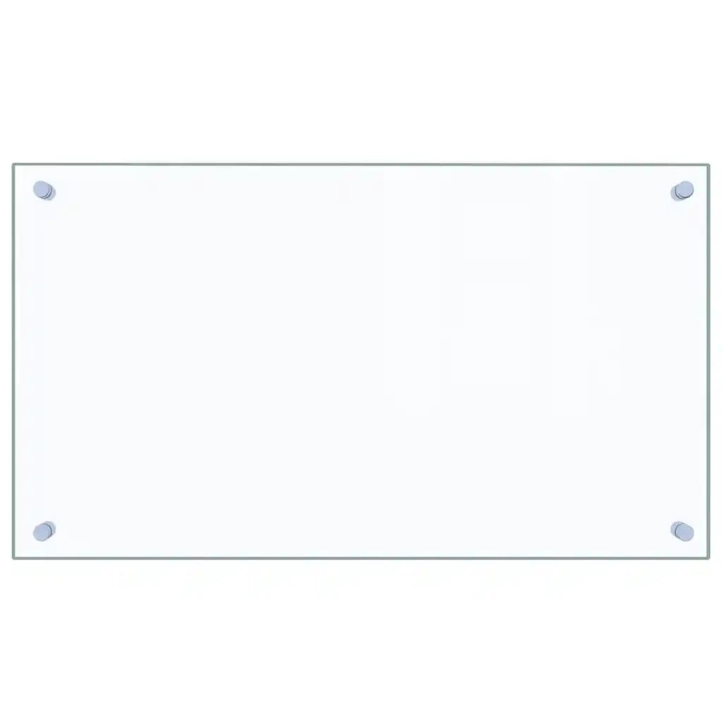 Paraschizzi per Cucina Trasparente 70x40 cm in Vetro Temperato 249466