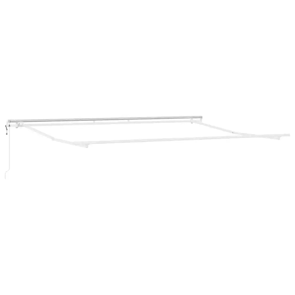 Tenda da Sole Retrattile Automatica 400x300 cm Marrone 3215632