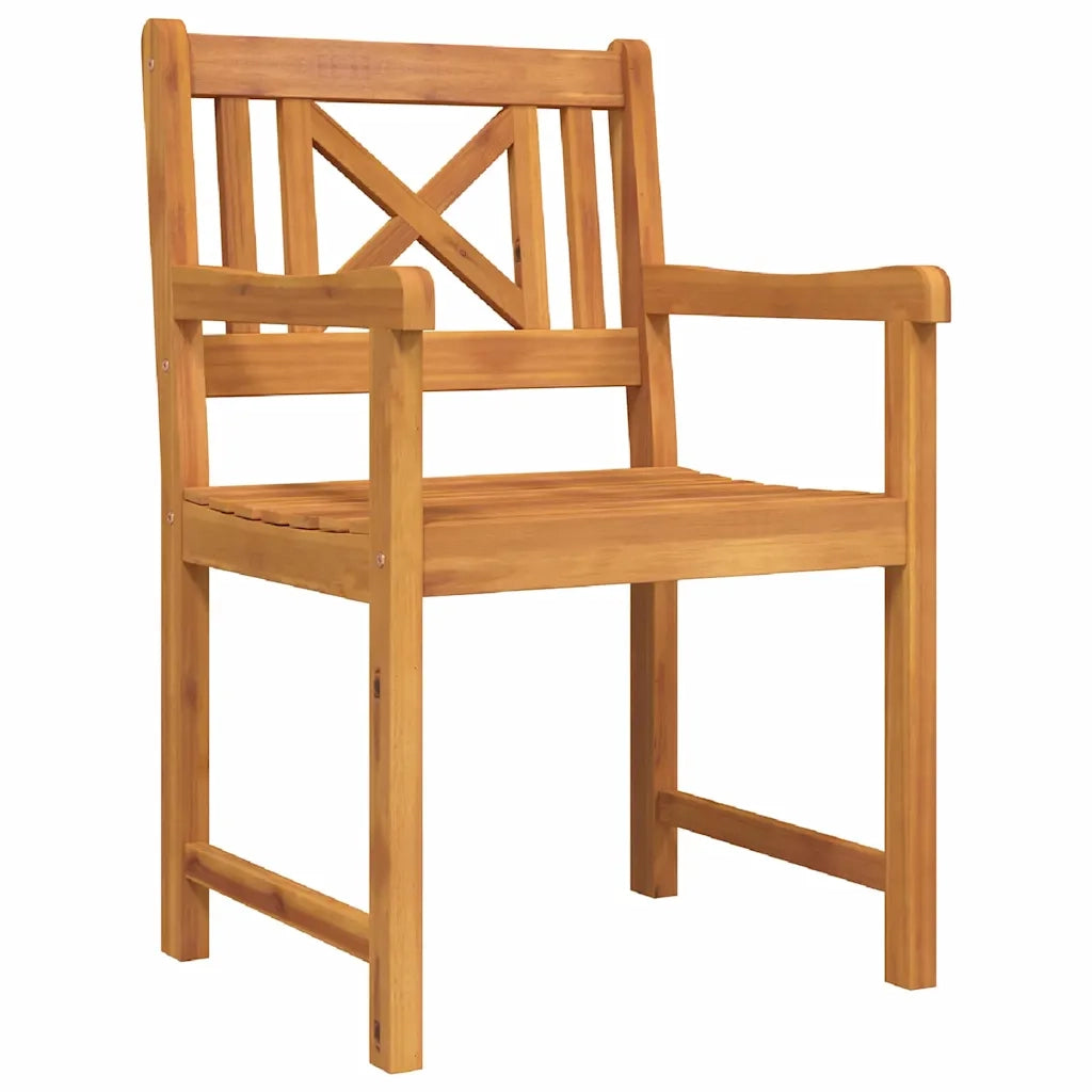 Set da Pranzo per Giardino 9 pcs Marrone 3375655