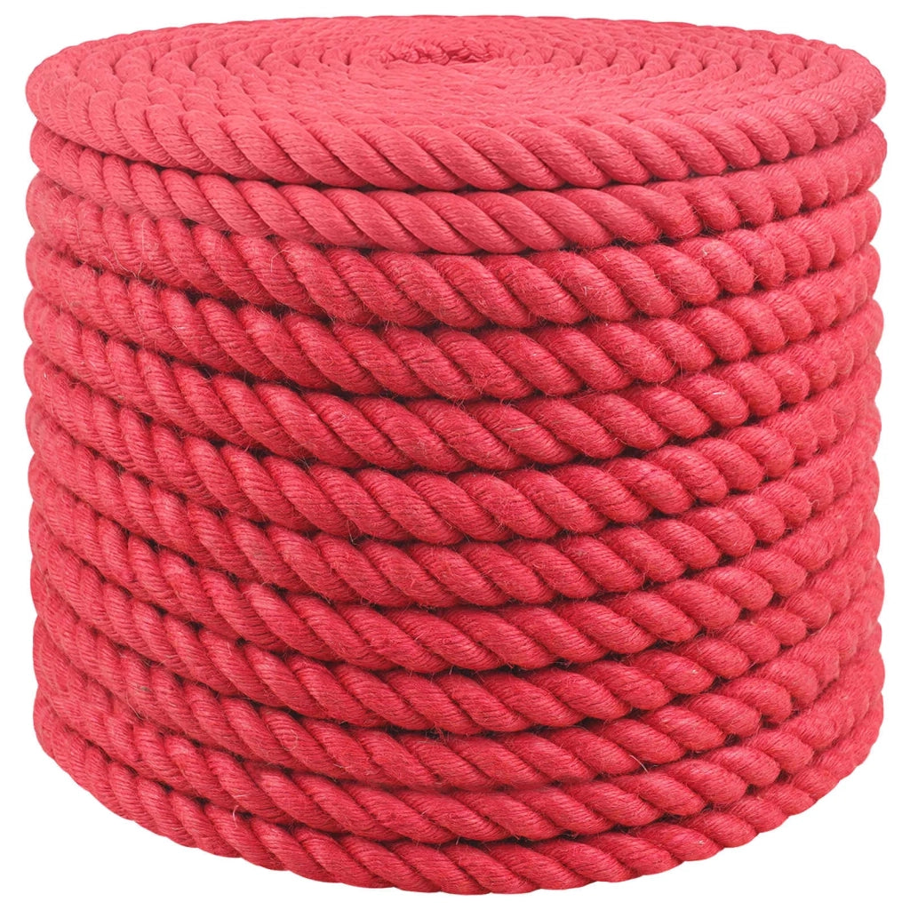 Corda di Juta 16 mm Rosso 100% juta Tossa 42011725