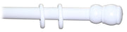 BASTONE LEGNO A TIRO D 35 BIANCO 240CM S/SUPP.- 1,0 pz