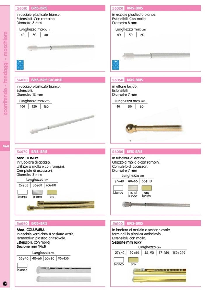 10coppie bris bris ventosa tondy bianco 27-36 cm cod:ferx.357