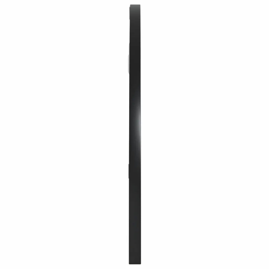 Specchio da Parete Nero 60x30 cm Arco in Ferro 358650