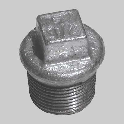 TAPPO MASCHIO ZINCATO  3/8     MADE IN ITALY