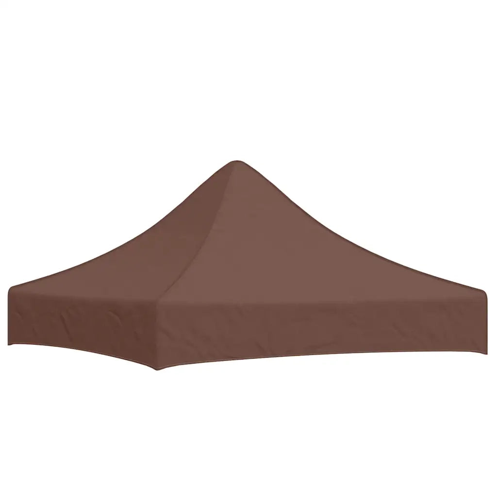 Tetto per Tendone per Feste 2x2 m Marrone 270 g/m² 315345