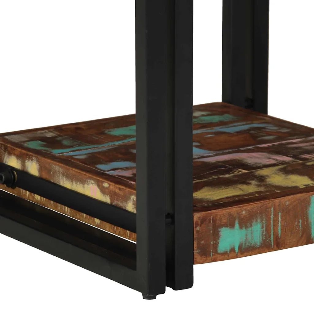 Armadio da Notte 40 x 40 x 50 cm Legno Recuperato Massello 4016702