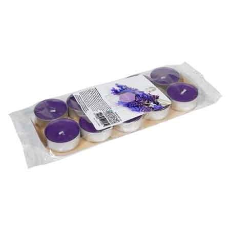 KIT CANDELE PROFUMATE 'TEALIGHT' Conf. 10 pezzi - Gelsomino