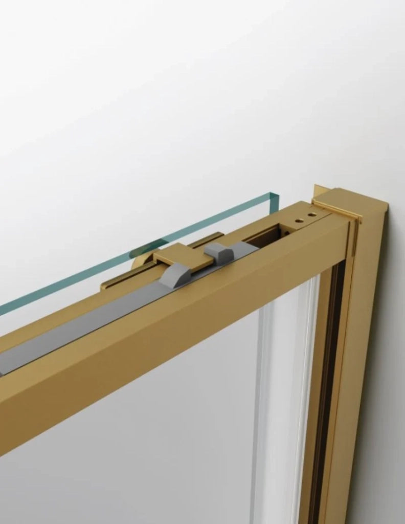 Box doccia ingresso angolare 2+2 ABANTE (TWENTY) 95x75 cm Oro