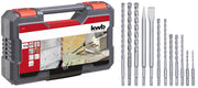 Einhell SET PUNTE E SCALPELLI SDS-PLUS 12 PEZZI
