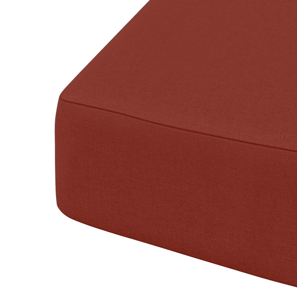 Cuscini per sedile a 4 pezzi SOEST 4 pz 100% Poliestere Rosso 945182