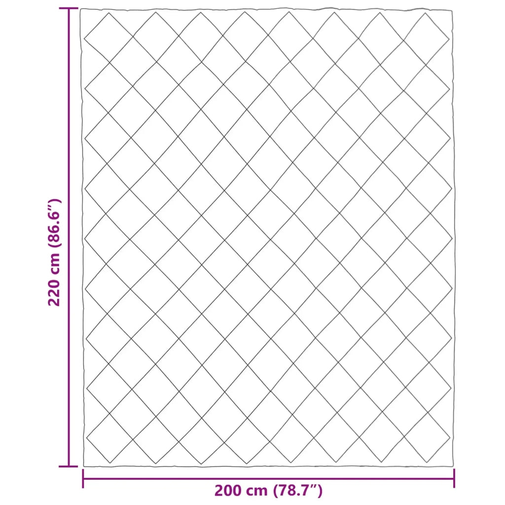 Piumone Completo Annuale Verde 200 x 220 cm Microfibra 42025556