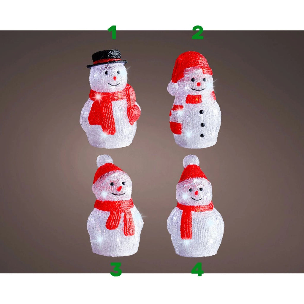 Pupazzo di neve LED