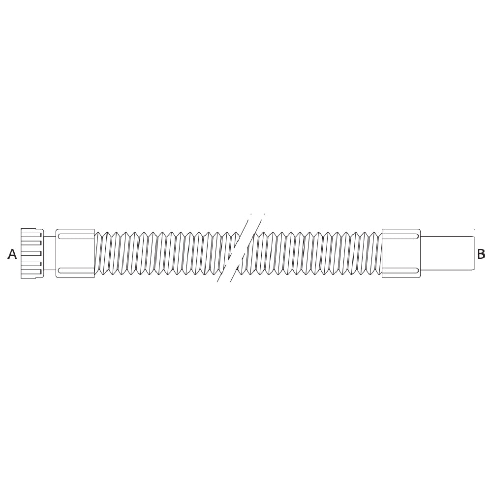 Attacco rapido cromato pollice 1/4 x 32 diametro go plast