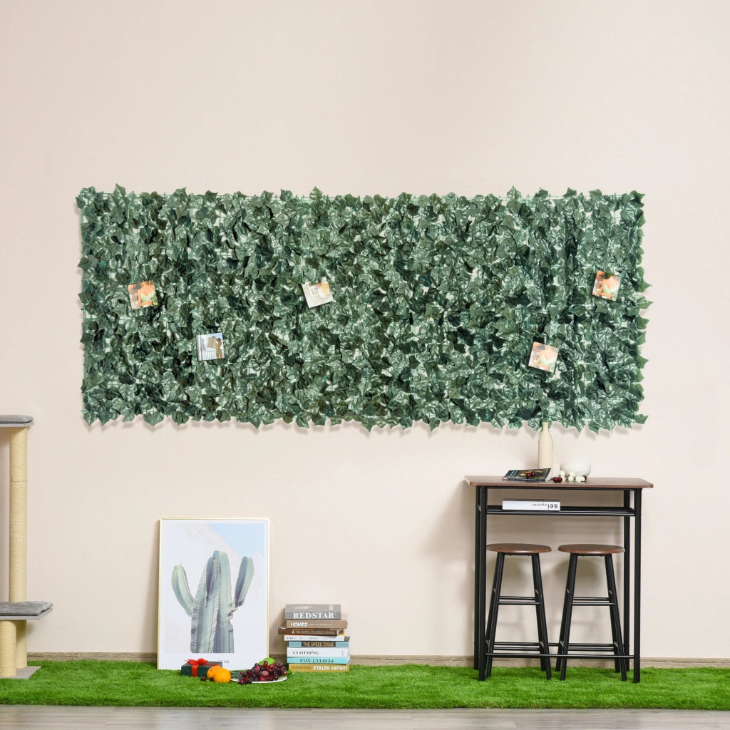 Parete Verde Artificiale Brise-Vue ¨C Minimal ¨C Verde 240x100 cm