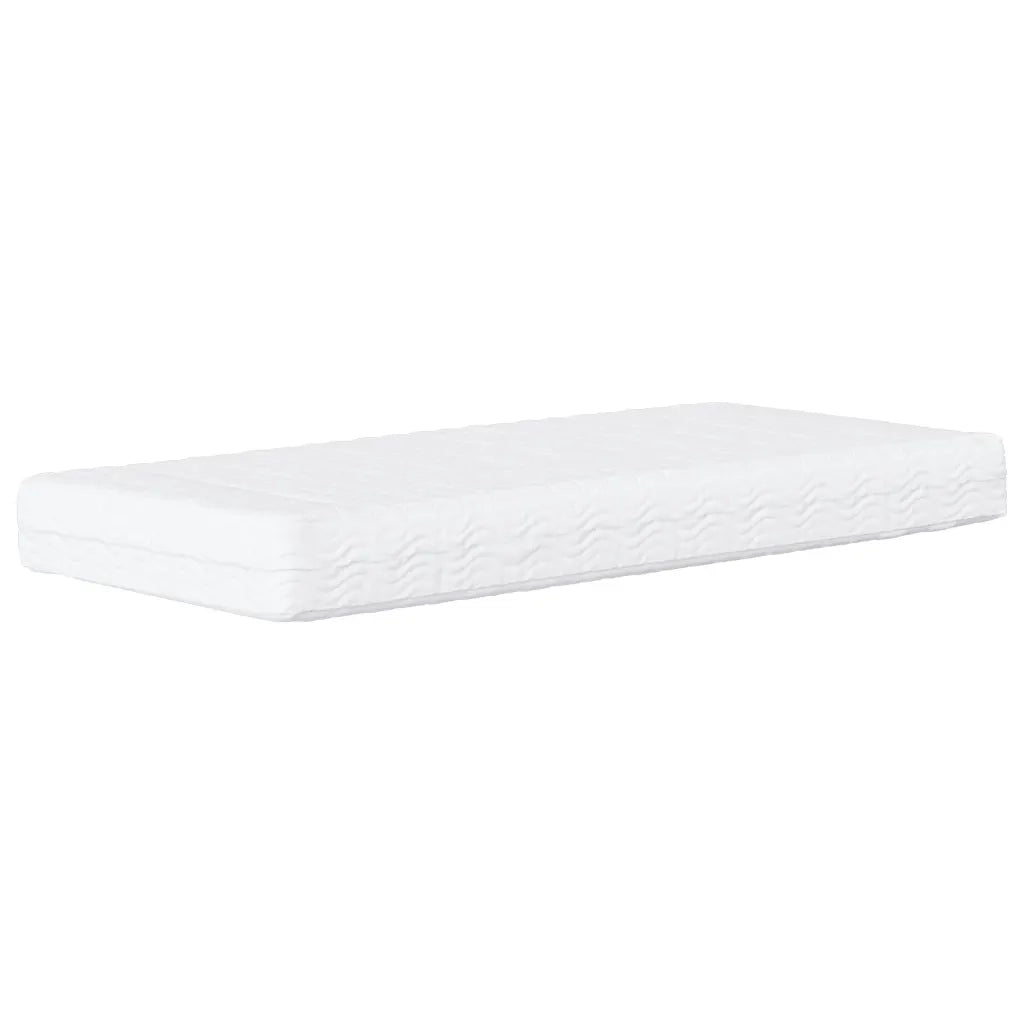 Letto con Materasso Dover Rosa 90x190 cm in Velluto 3208316