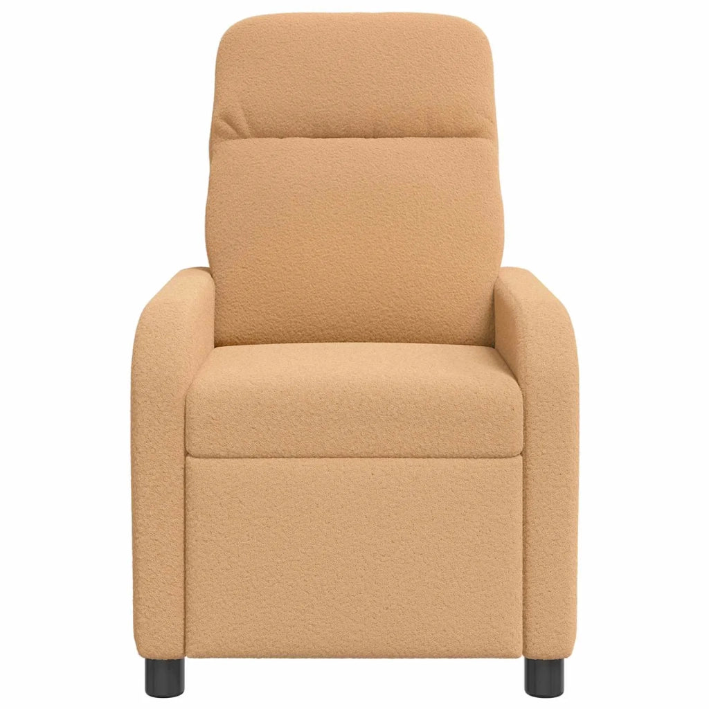 Divano Sedia-Poltrona Massaggiante Beige Boucl¨¦