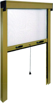 ZANZARIERA VERTICALE IN KIT col. Bronzo cm. 80x160