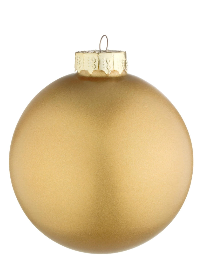 Sfera vetro oro opaco