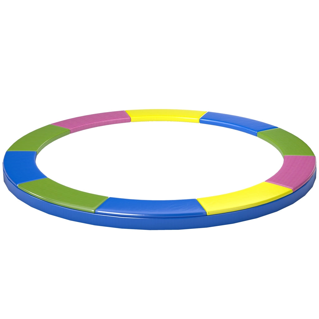 Copertura protettiva per molle del trampolino 305 cm multicolore con cordino elastico resistente agli agenti atmosferici, ai raggi UV e allo strappo