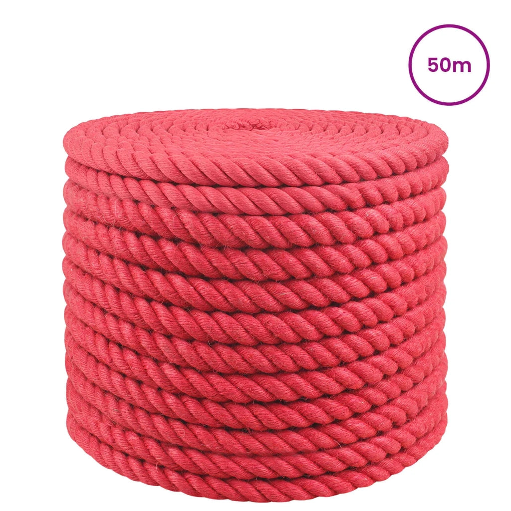 Corda di Juta 16 mm Rosso 100% juta Tossa 42011724