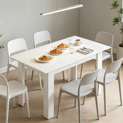 Tavolo da pranzo - moderno - estraibile con prolunga - design versatile - solo tavolo