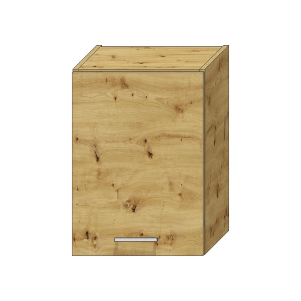 Cucinino Elettrodomestici non inclusi, Teano, Cucina Modulabile, Marrone Rovere Nodi
