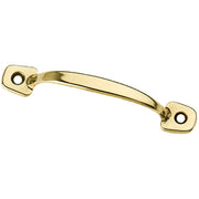 BL MANIGLIA OTTONE FISSA  80 MM 2 PZ- 5,0 blister