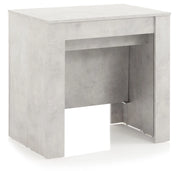 Consolle Allungabile 54/252x78,5x78 cm in Melamina Cemento