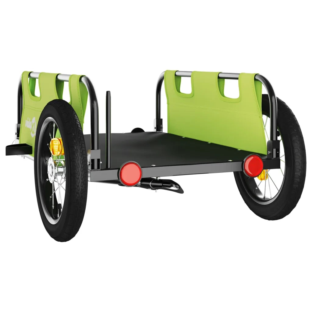 Rimorchio da Bici Verde Oxford e Ferro 94165