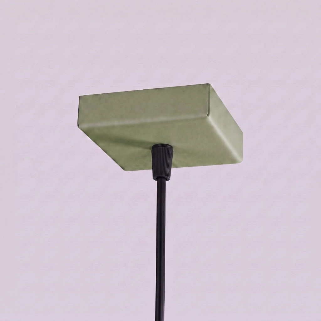 Lampada a sospensione RAYO 1 verde oliva