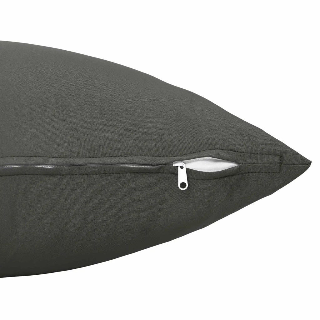 Cuscino con cuscino HEERLEN 2 pz Antracite Poliestere 928252
