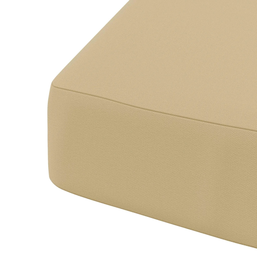 Cuscini per sedile a 4 pezzi SOEST 4 pz 100% Poliestere Beige 945192