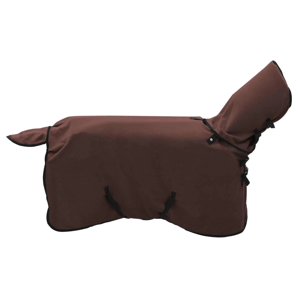 Coperta per Cavalli Marrone Scuro Completo 95 cm Poliestere 42013269