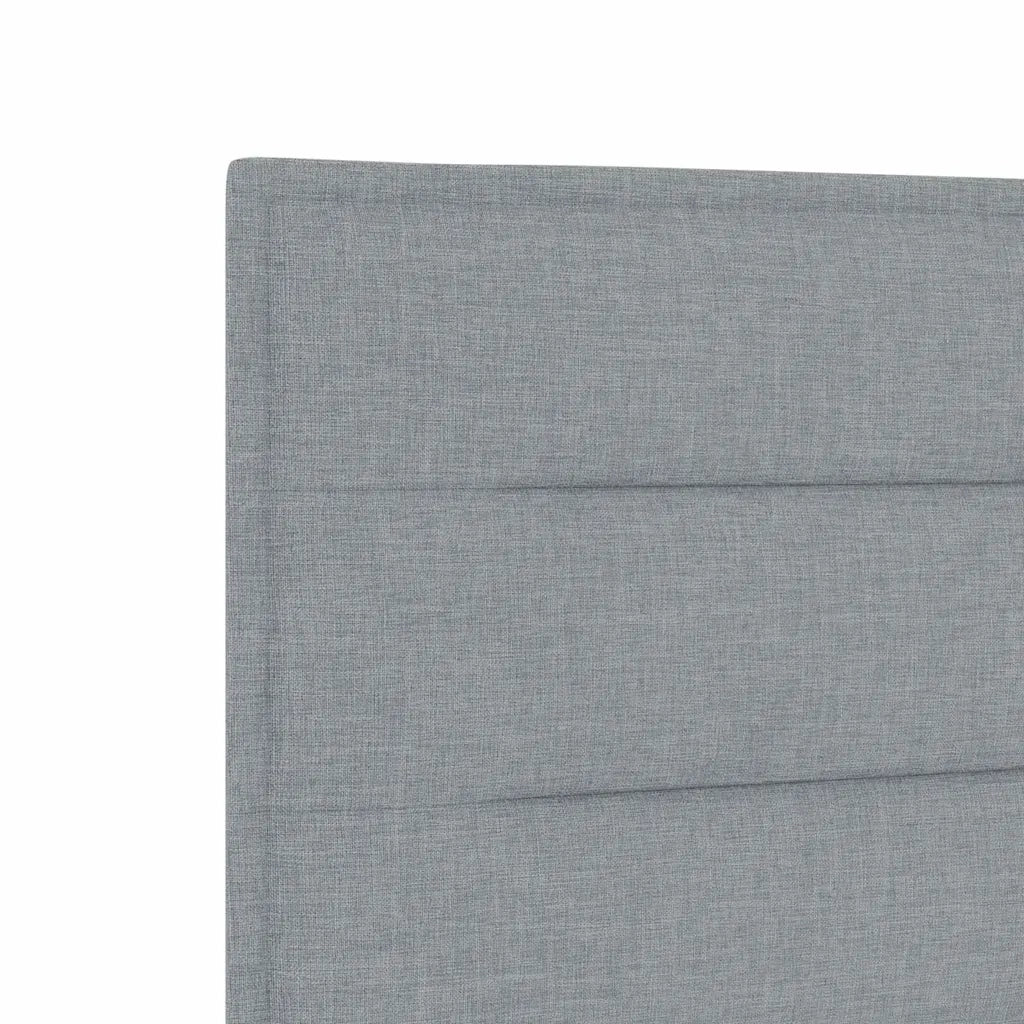 Testiera | Testata Grigio chiaro 100 cm Tessuto