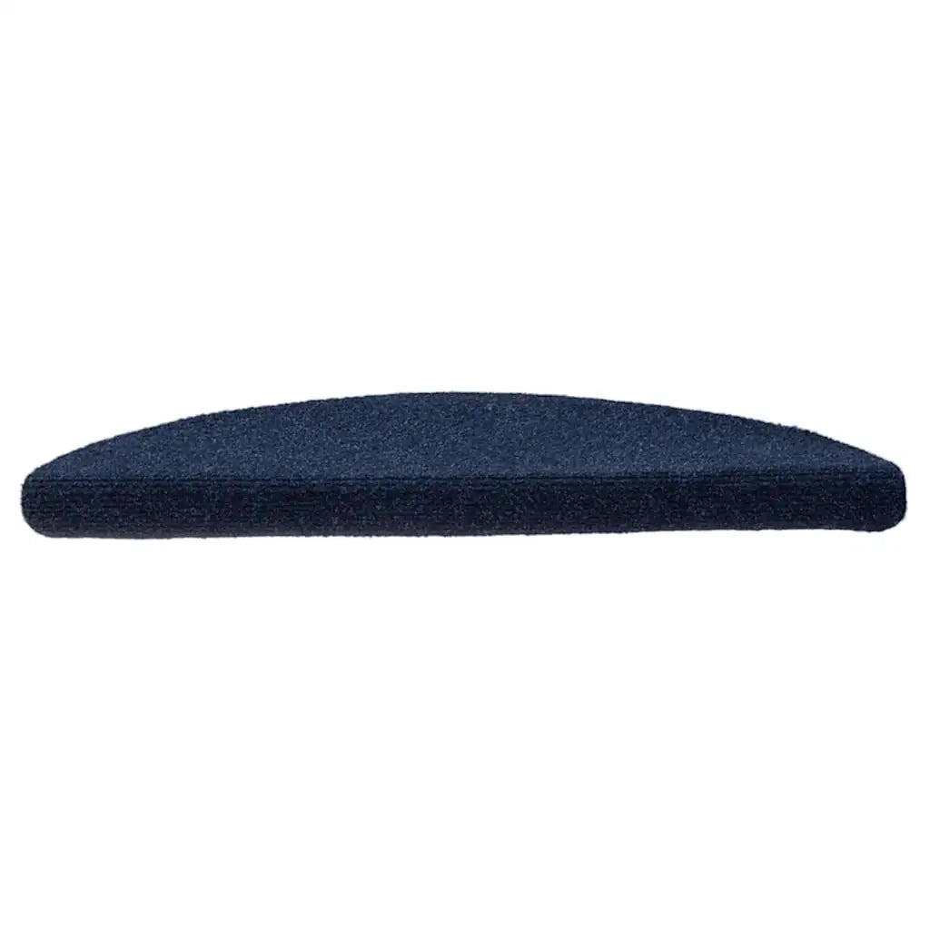Tappetini per scale autoadesivi 5 pz | Gradini per Scale 56x17x3 cm blu navy semicircolari